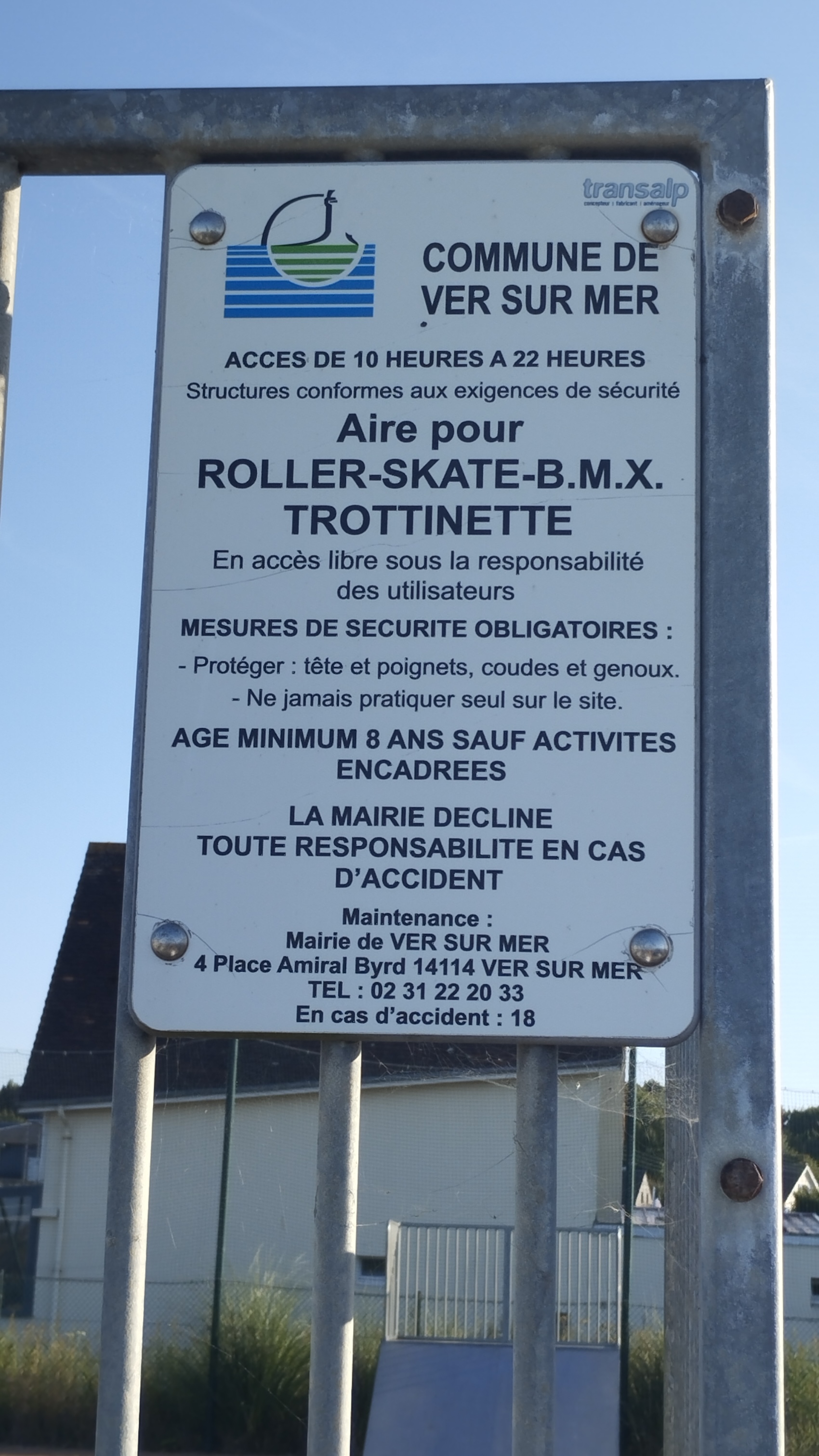 Ver-sur-Mer skatepark